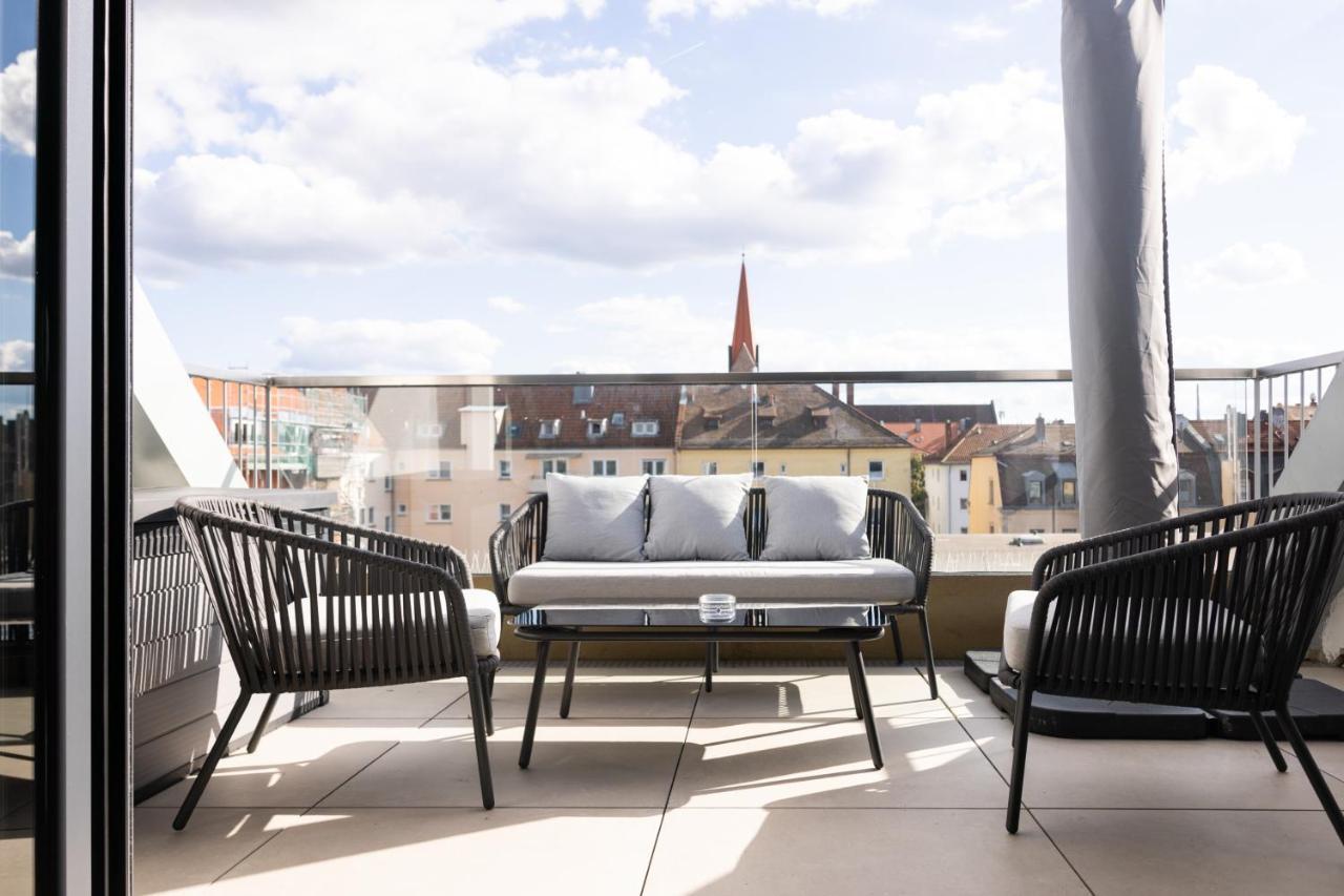 The Penthouse At Eco Smart Apartments Norimberk Exteriér fotografie
