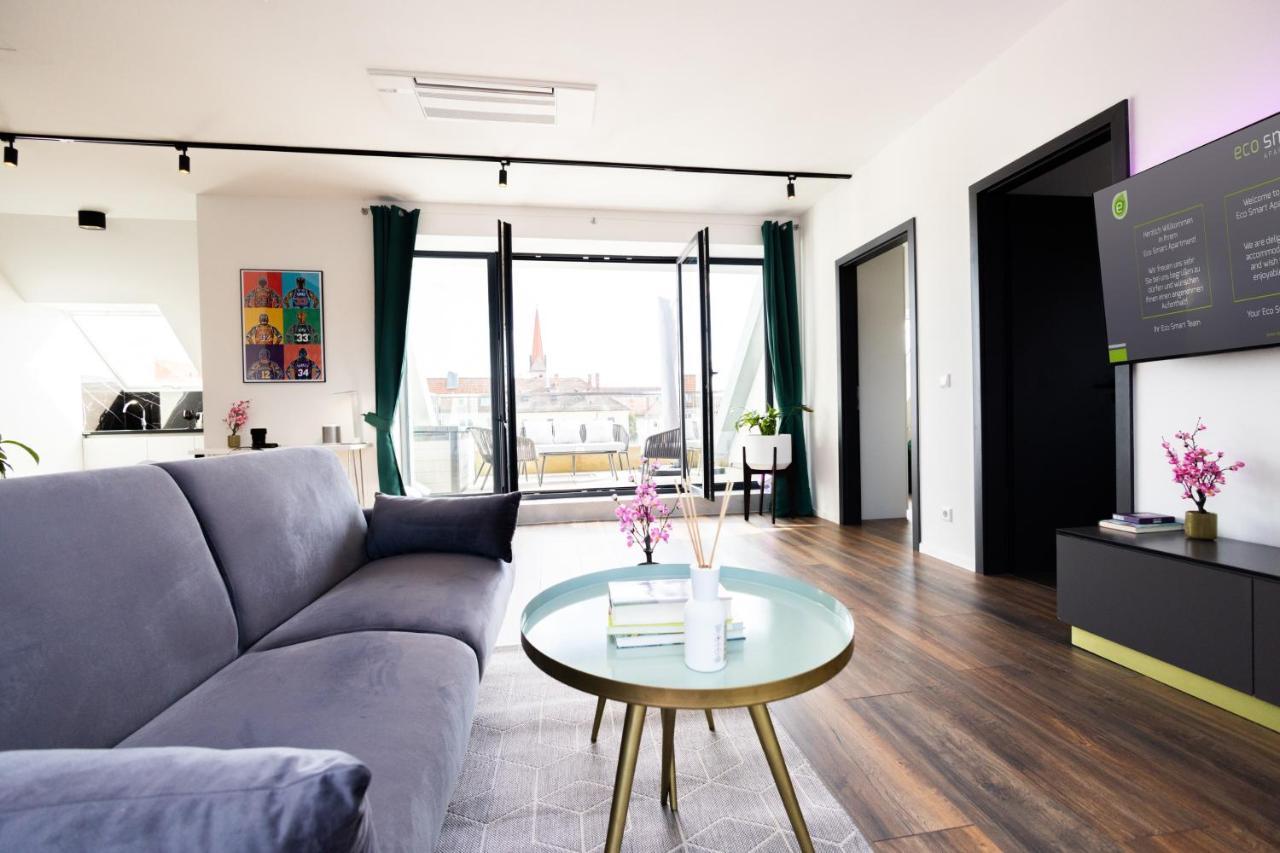 The Penthouse At Eco Smart Apartments Norimberk Exteriér fotografie