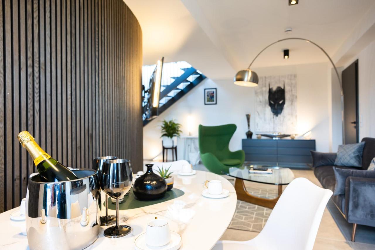 The Penthouse At Eco Smart Apartments Norimberk Exteriér fotografie