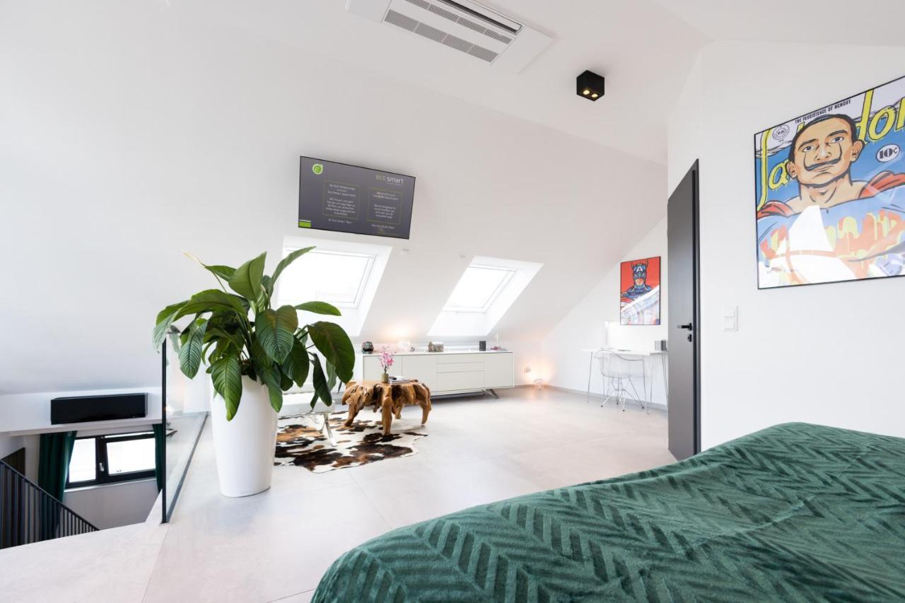 The Penthouse At Eco Smart Apartments Norimberk Exteriér fotografie