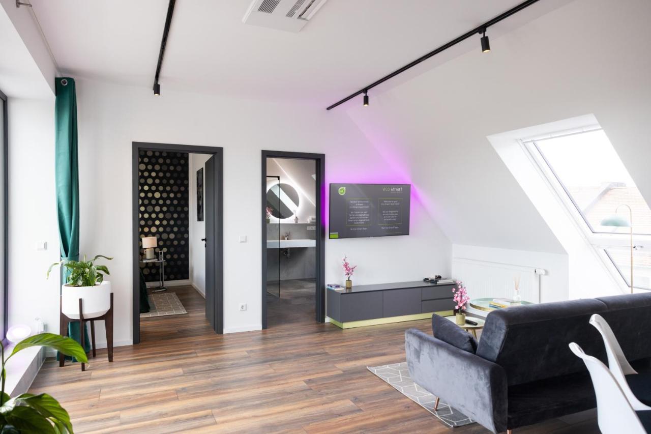The Penthouse At Eco Smart Apartments Norimberk Exteriér fotografie